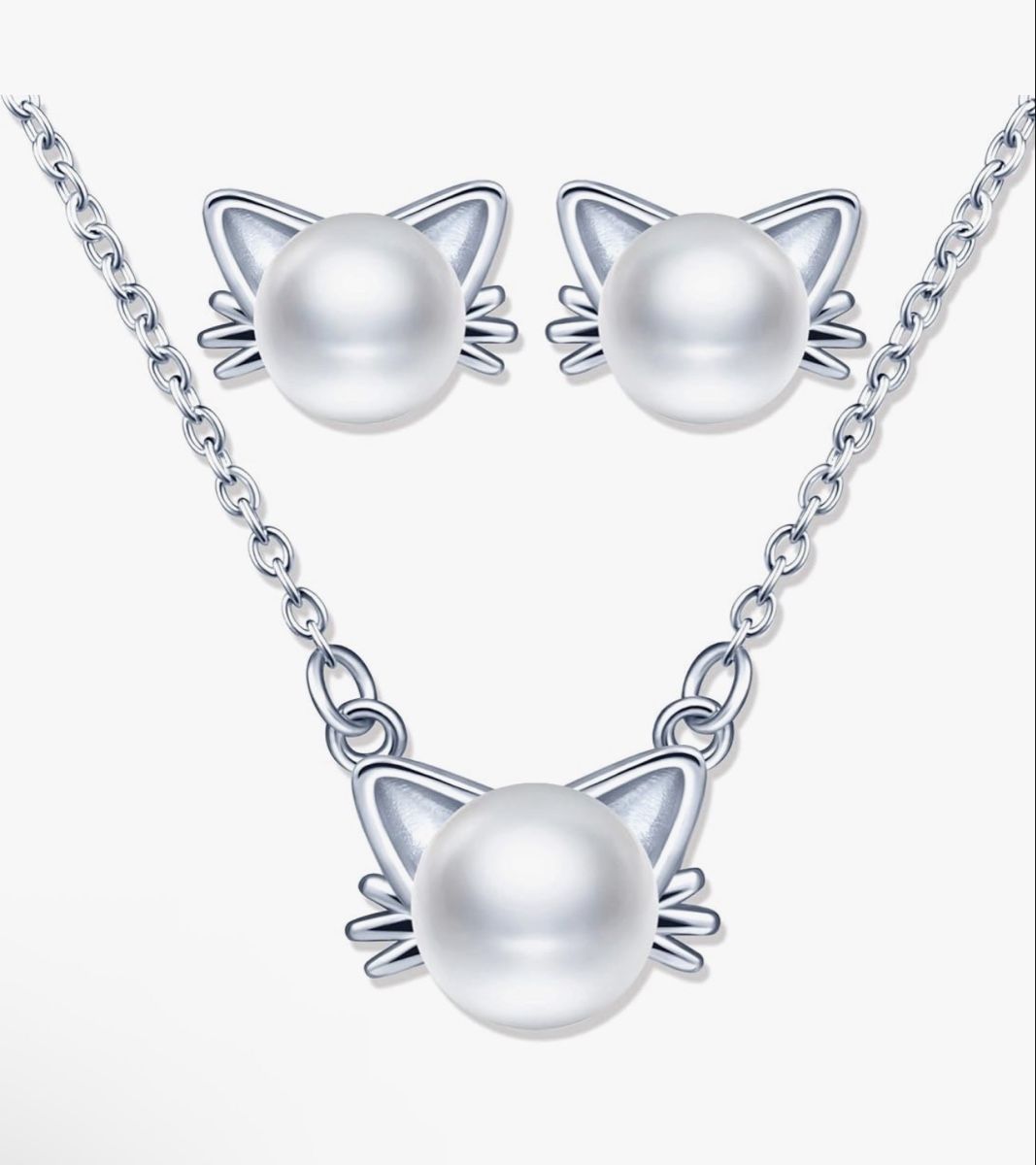 Colliers: 925 Silber Perlenschmuck Set – Neuf avec emballage d'origine à Hemmental par MeinGold1 2