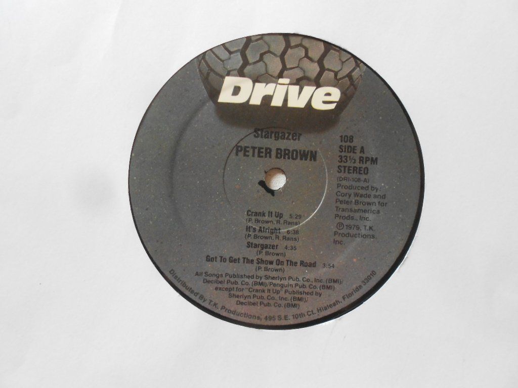 Vinyles: PETER BROWN  -  STARGAZER – D'occasion à Bex par Giorgiob 3
