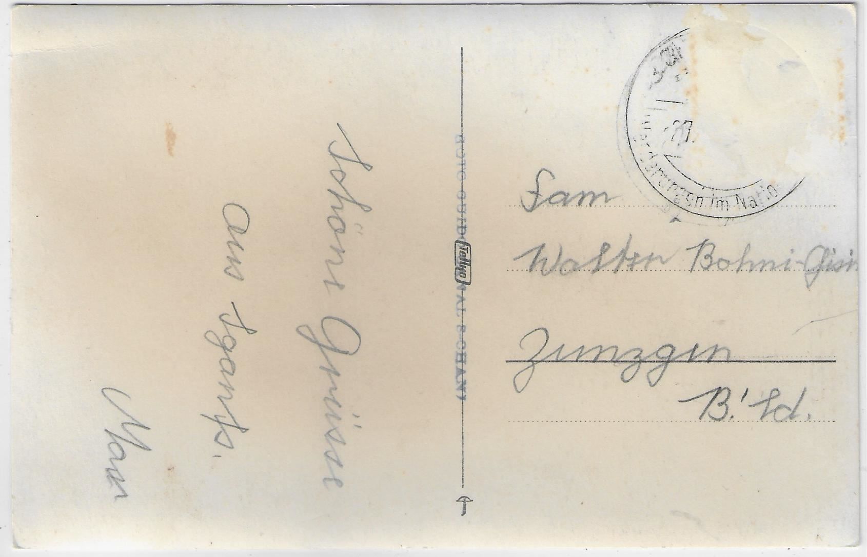 Cartes postales: S-chanf im Winter en hiver – Antique à Ettingen par Kartenplanet 1
