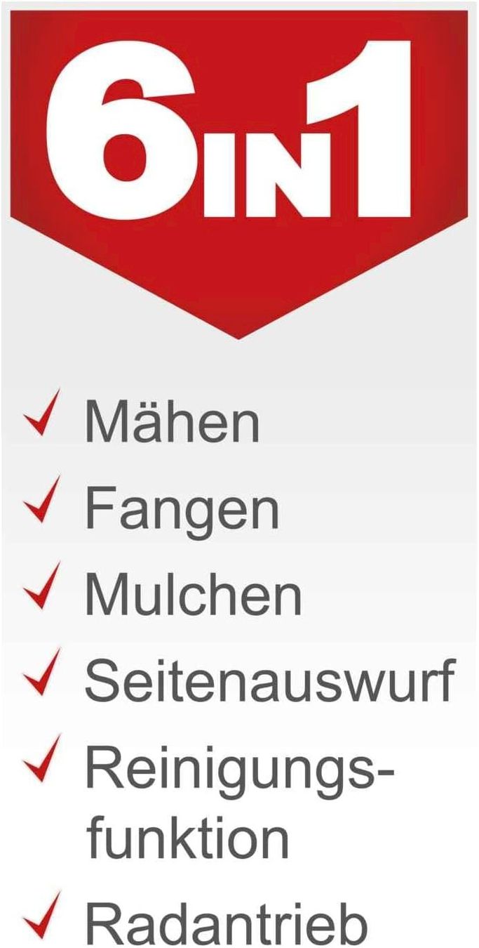 Scheppach Rasenmäher: Scheppach MS161-46 Benzin Rasenmäher – Neu und originalverpackt aus Bottighofen von zaap 4