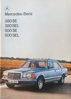 PROSPEKT | MERCEDES 380/500 SE/SEL - TYP W126 | AB 03.1980