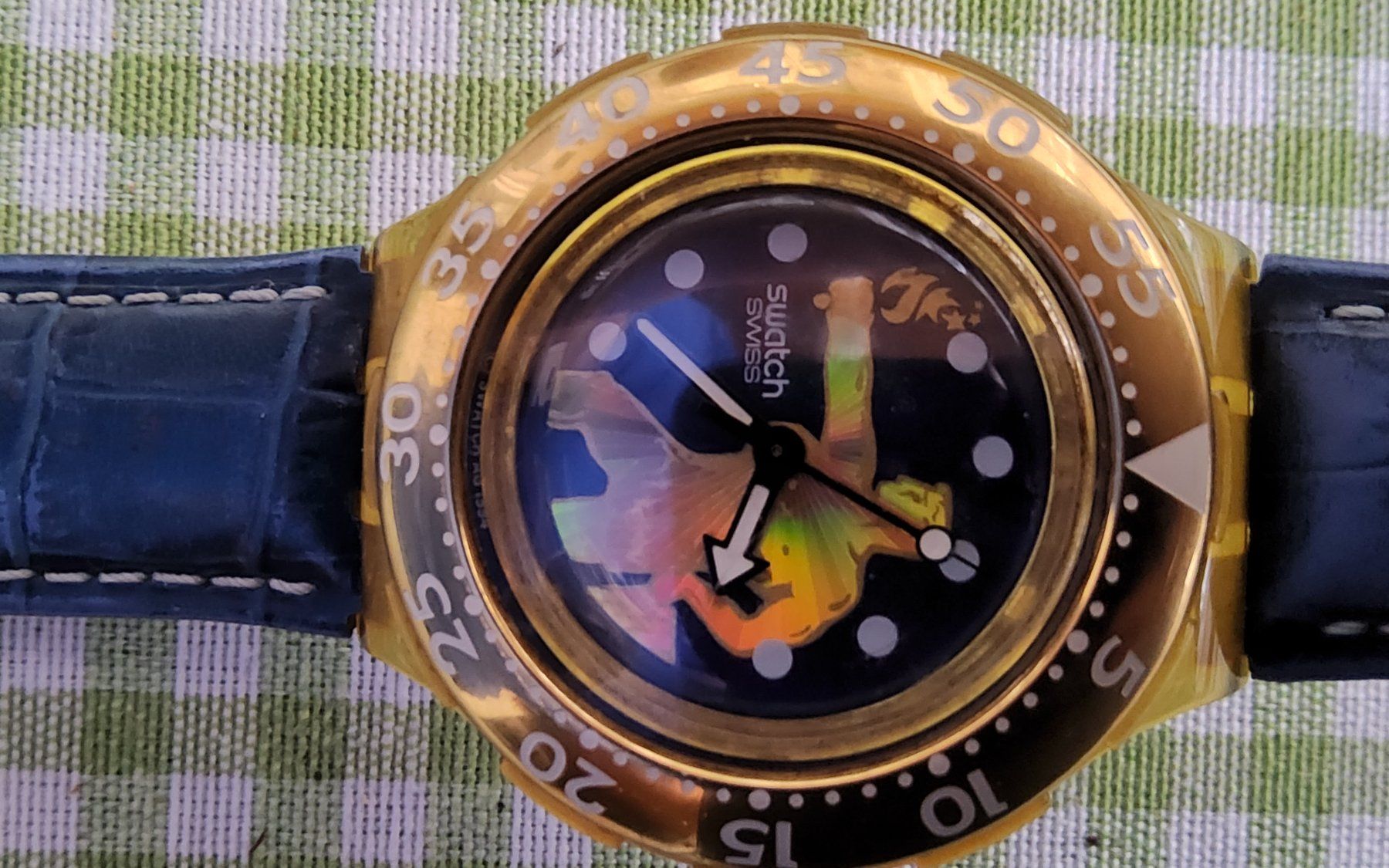 Swatch Orologi: Swatch Scuba-Uhr Winterolympiade 1995 – Nuovo (secondo la descrizione) da Bäretswil venduto da Esku01 1
