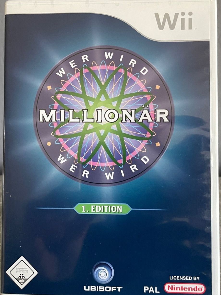 Nintendo Giochi: Wer wird Millionär? - 1. Edition       > mit Anleitung< – Usato da St.Galllen venduto da elkaphone