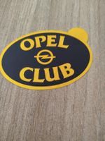 Aufkleber, autocollant vintage, Opel club