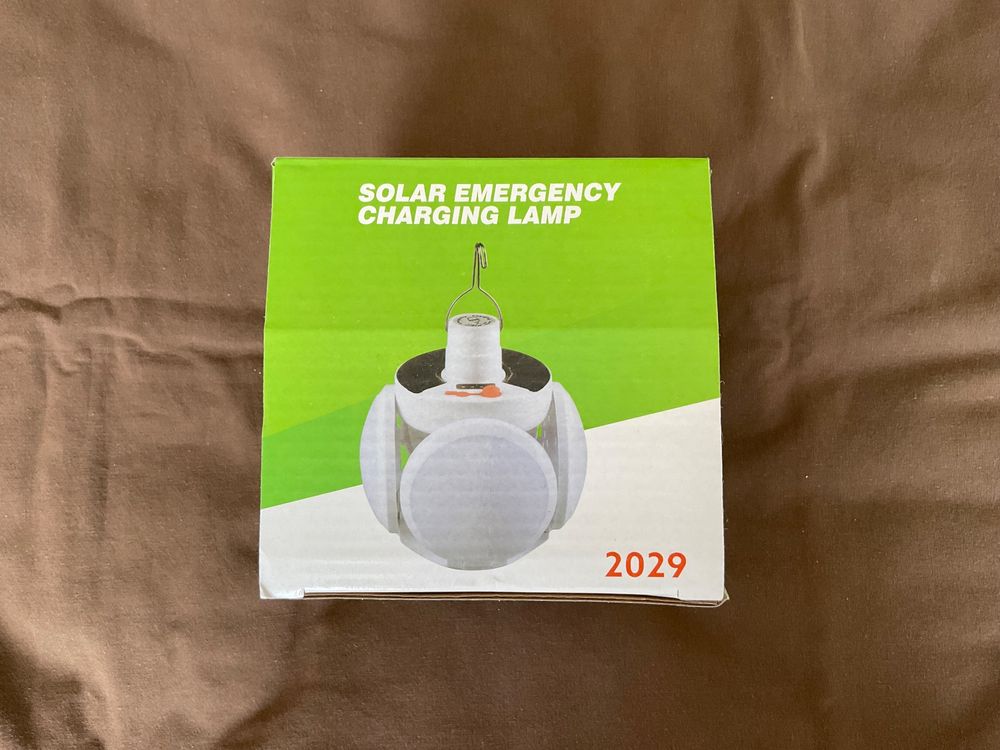 Lampen: Zelt LED Solar Licht  Aufladbare Lampe, Campingleuchte – Neu und originalverpackt aus Regensdorf von Polo101 3