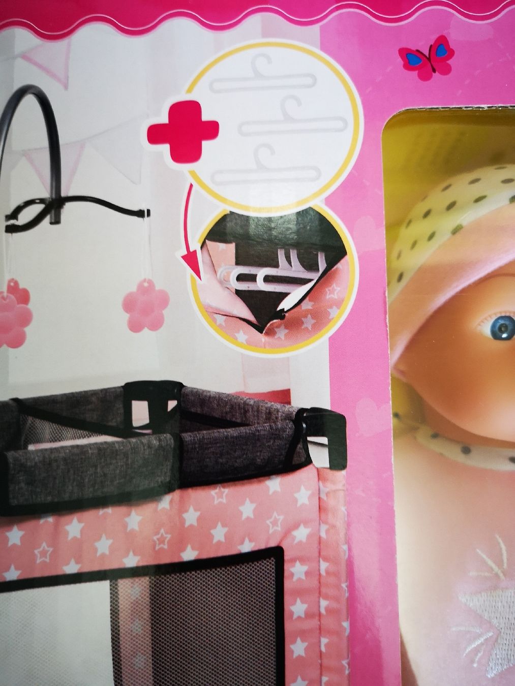 Puppen: Neue Puppe mit Bett von Bayer – Neu und originalverpackt aus Sevelen von gsandax 5