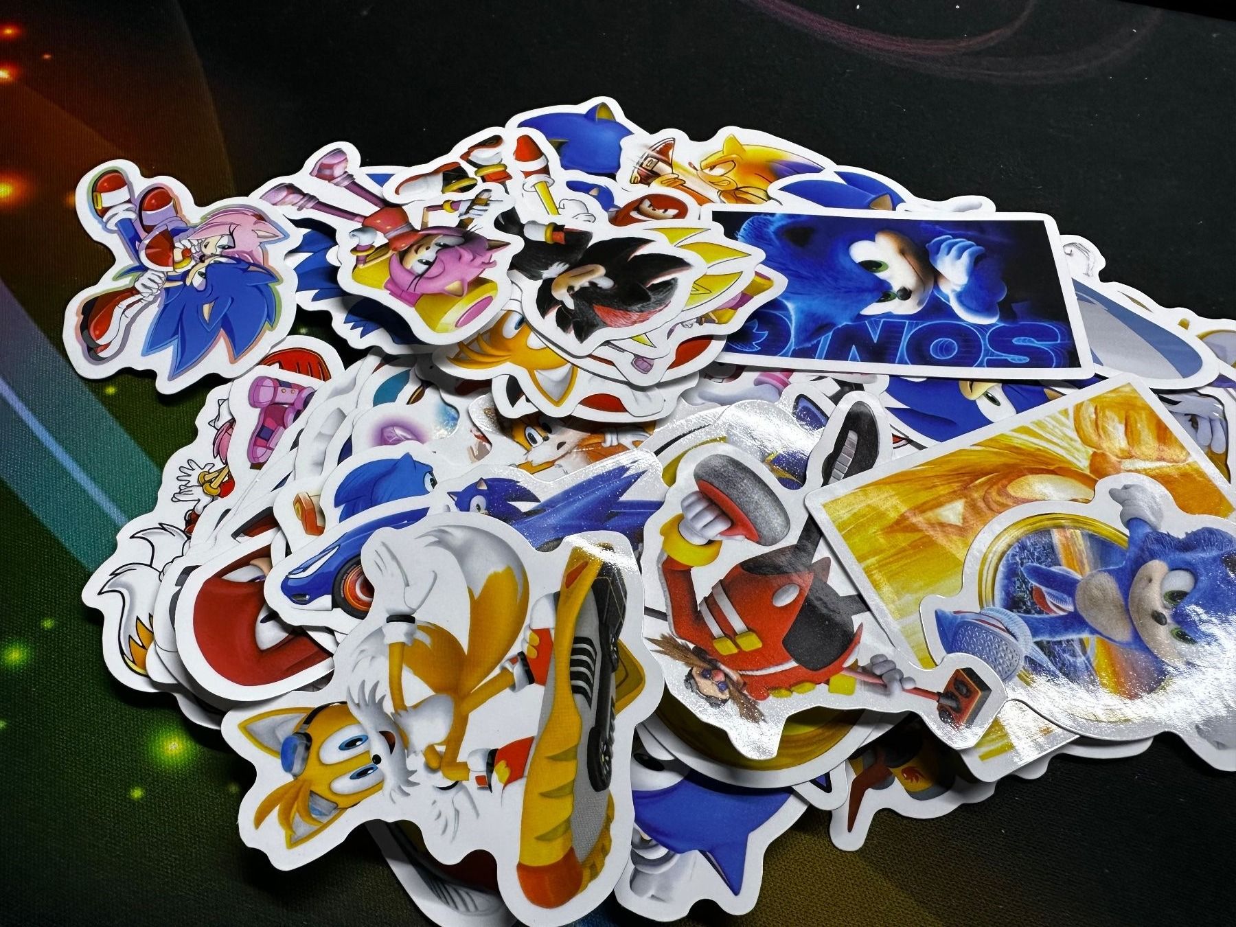 Sticker: Sonic Stickers I 50 Stk. I Wasserdicht – Nuovo e nell'imballaggio originale da Küssnacht am Rigi venduto da Bionicmax 2