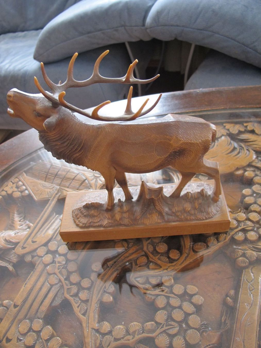 Skulpturen & Statuen: Alter Hirsch – Gebraucht aus Löhningen von Chimae67 2
