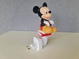 Mickey Mouse Nachtlicht Steckdosenlicht Lampe Disney Selten