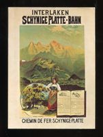 Interlaken, Schynige Platte-Bahn, Künstlerkarte