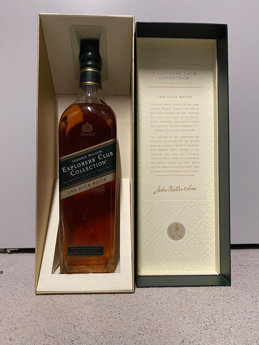 Johnnie Walker Bevande alcoliche: Johnnie Walker The Gold Route 1 liter – Nuovo e nell'imballaggio originale da Mönchaltorf venduto da Drammer 2