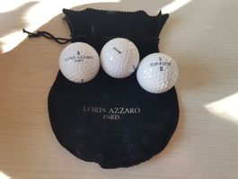 Azzaro, balles de golf, vintage neuf jamais utilisées