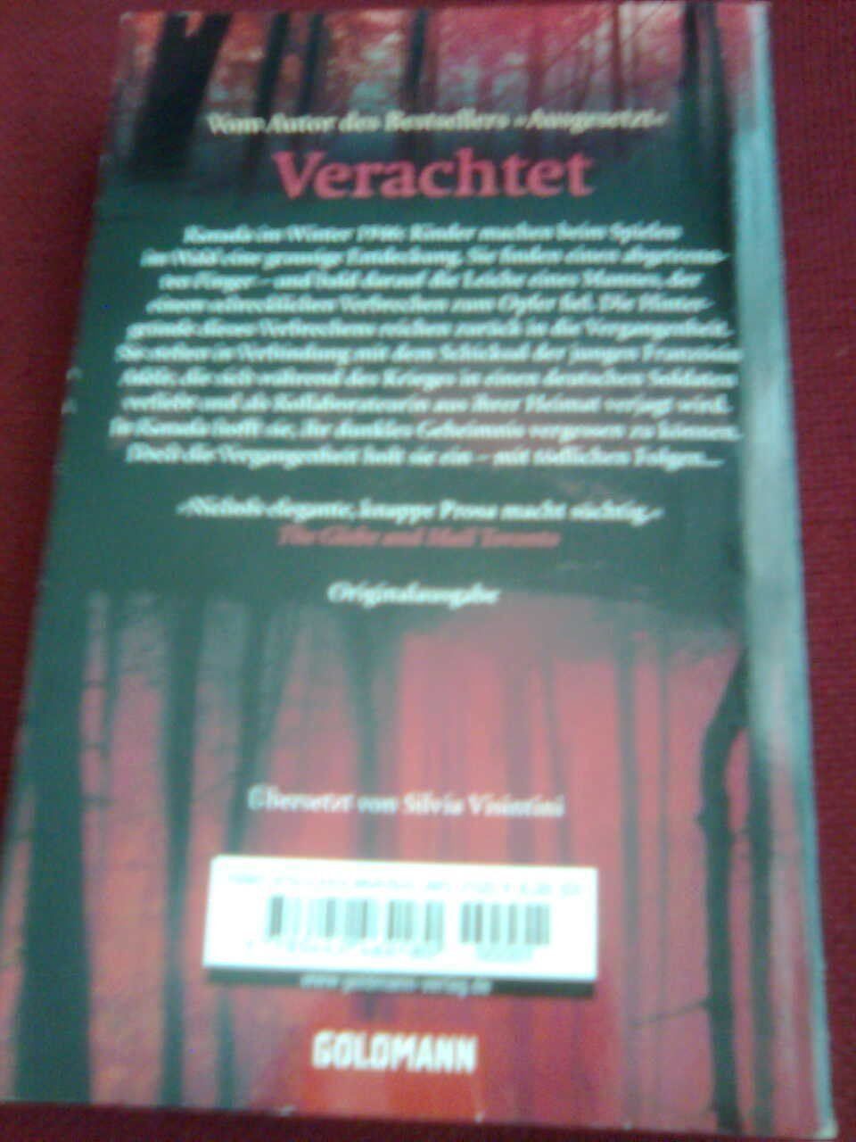 Bücher: James Nichol  Verachtet – Gebraucht aus Basel von Alacant 2