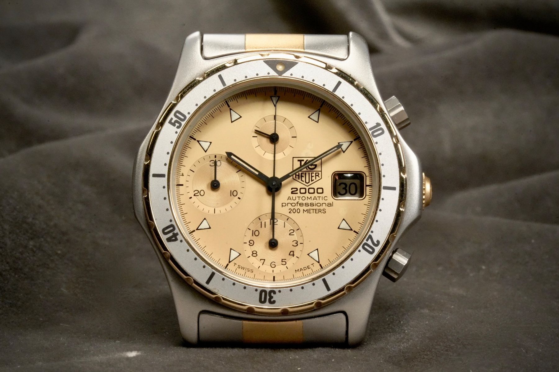 Tag Heuer Orologi: Tag Heuer 2000 Automatic Chronograph Ref. 176.004 Cal LWO283 – Usato da Morcote venduto da chronoservice 1