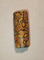 Antike venezianische Millefiori Glasperle groß 34×15 mm