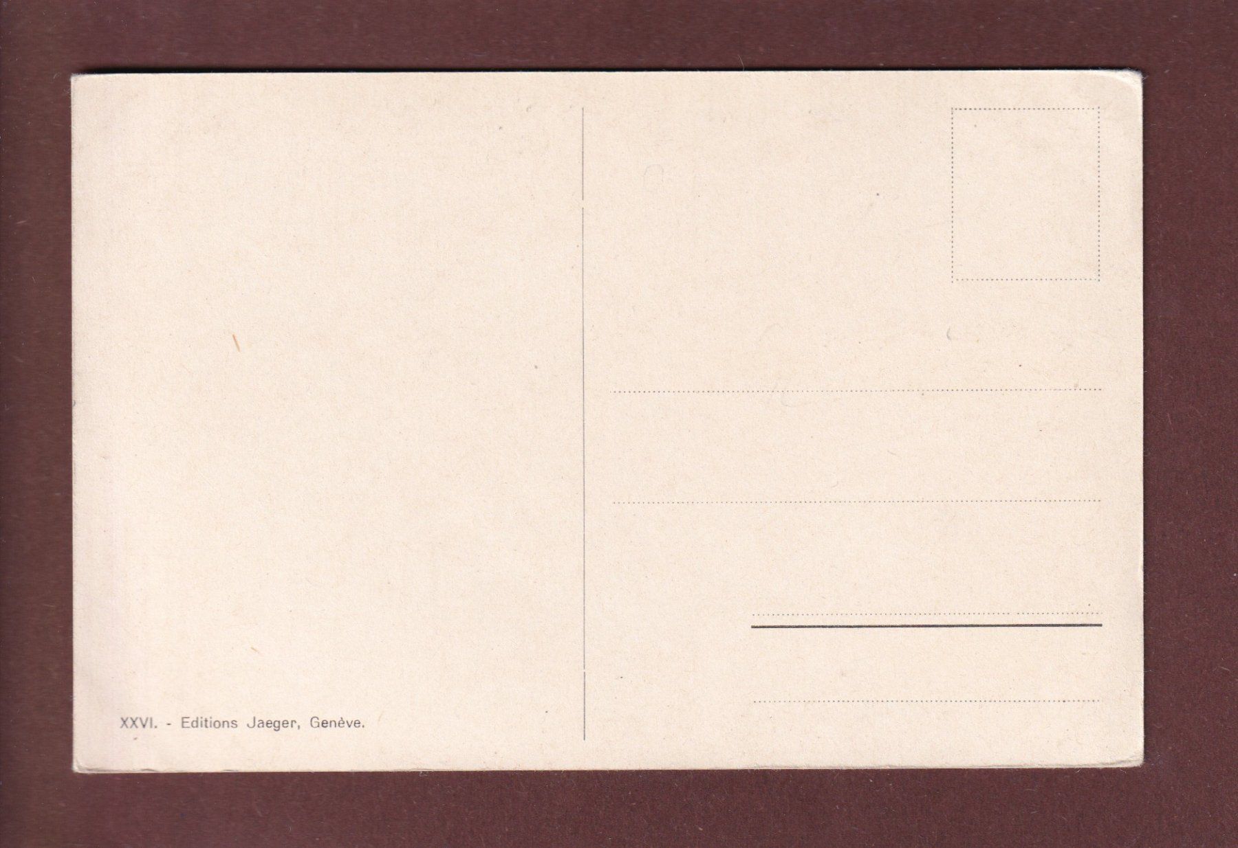 Cartoline postali: GENEVE - St. Pierre et Auditoire Calvin – Usato da Pully venduto da nicecards 1