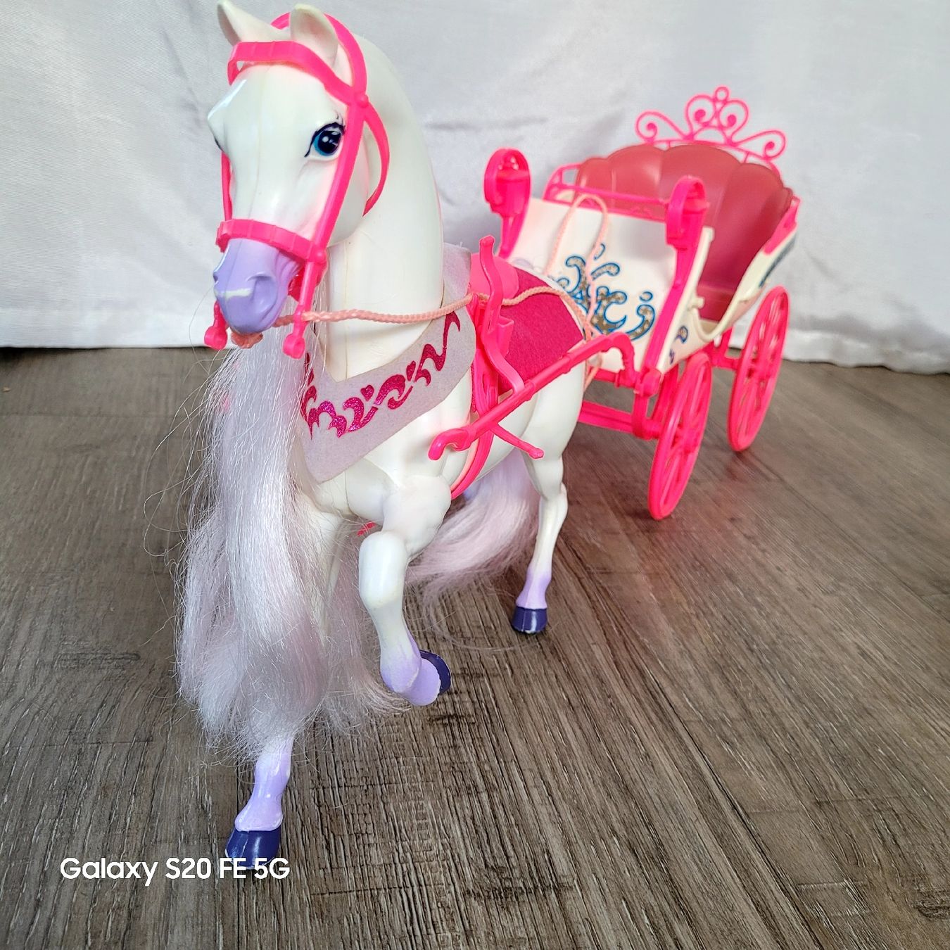 Giocattoli: Barbie Pferd Diva mit Kutsche – Usato da Niederbuchsiten venduto da klengyel 5