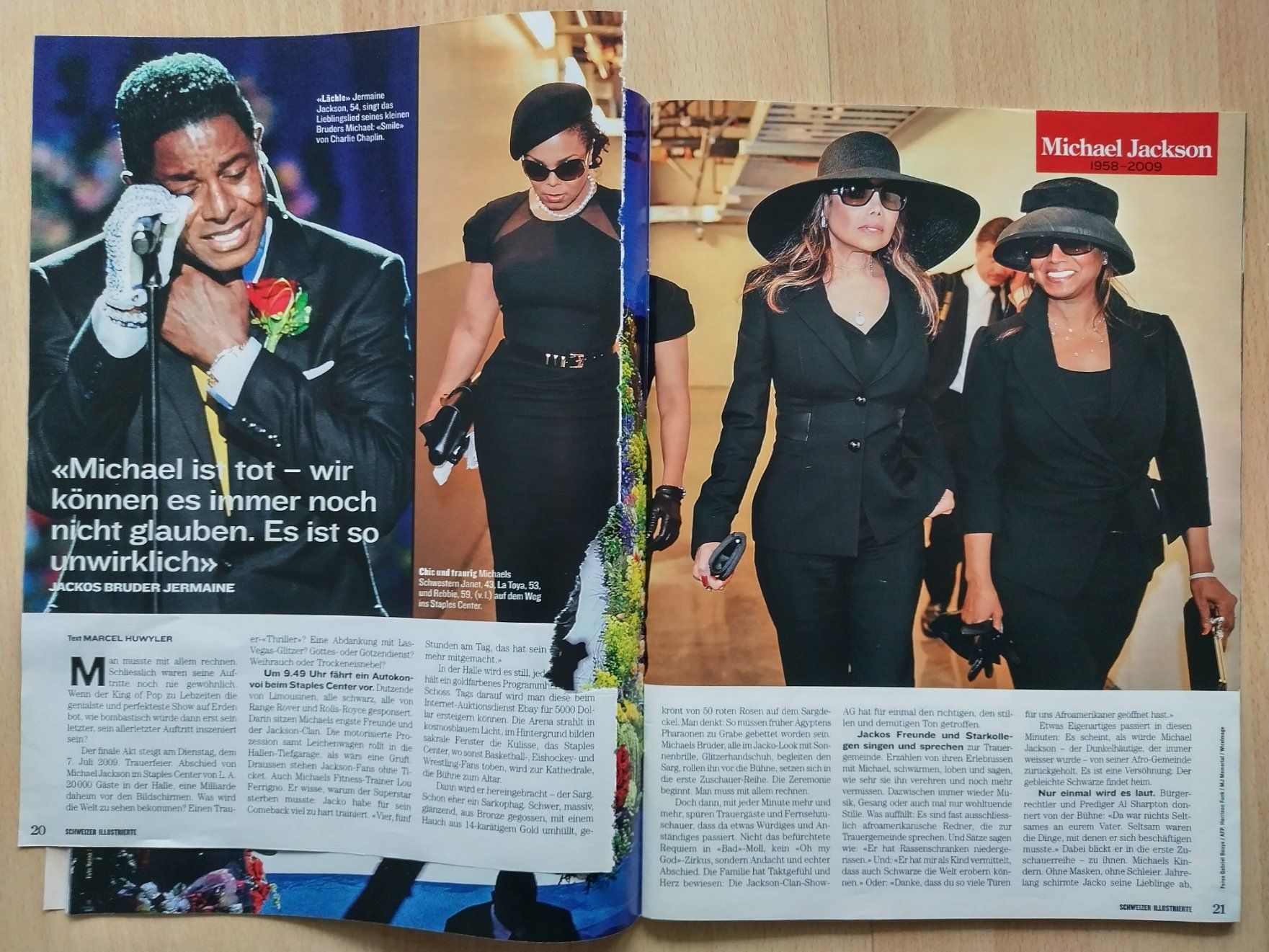 Riviste & Magazine: Schweizer Illustrierte - Tod von Michael Jackson – Usato da Jona venduto da Argus36 4