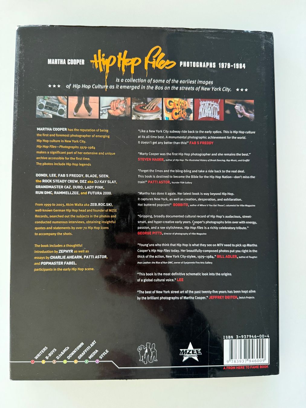 Libri: Martha Cooper Hip Hop Files Buch – Usato da Arlesheim venduto da shopalittle 1