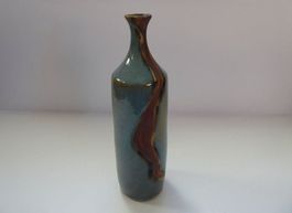 Künstlerische Keramik Vase, unikat, Lemba Pottery, 23cm