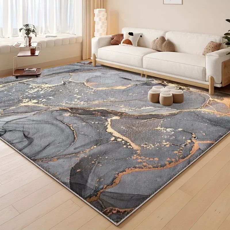 SONDERPREIS ‼️ Riesig 200x300 Teppich Wohzimmer Marmor Grau (Neu und originalverpackt) in Bern für CHF 99 – mit Lieferung auf Ricardo kaufen