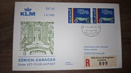 KLM Zürich - Caracas 01.04.1980