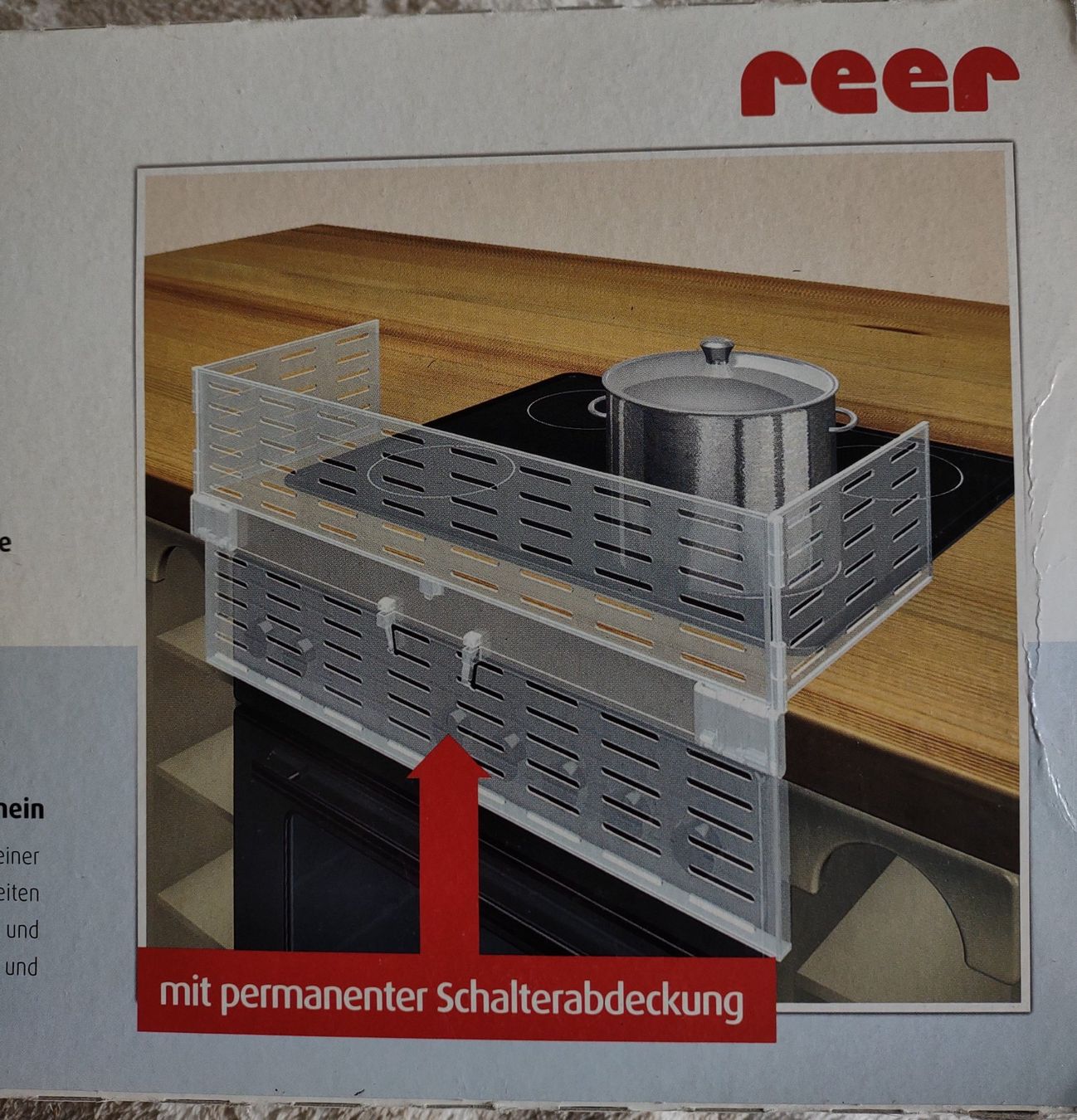 Altro: Reer Herdschutzgitter Deluxe – Nuovo e nell'imballaggio originale da Montlingen venduto da Nikita-Sidney