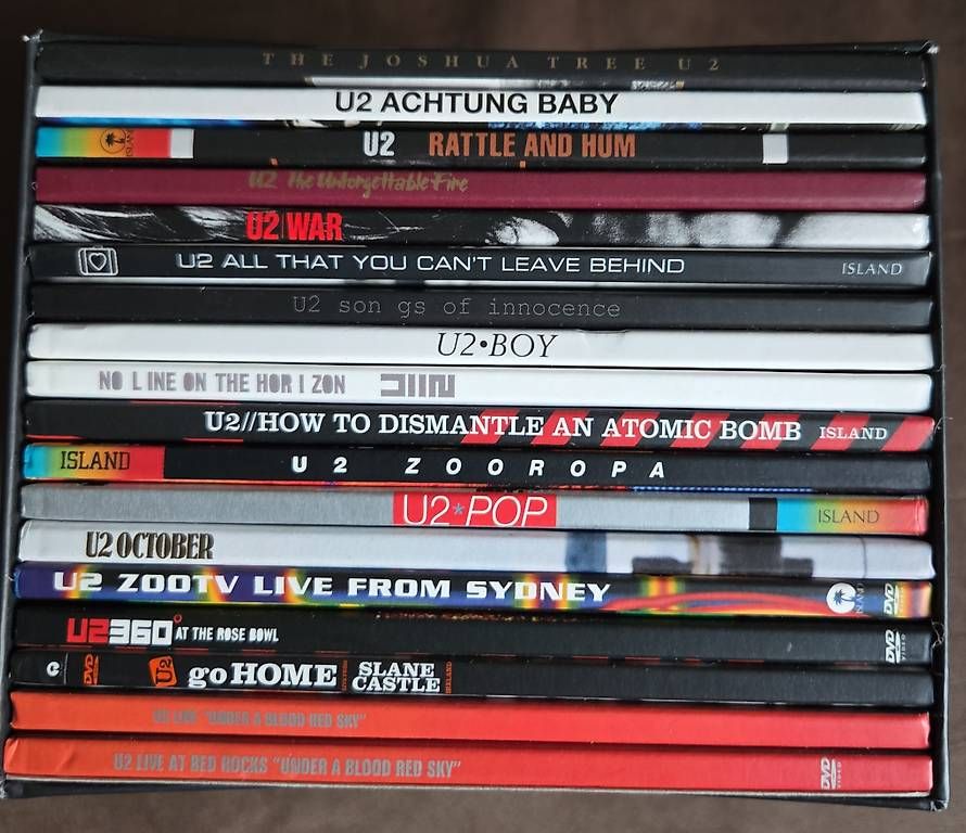 CD: Collezione U2  CD e DVD live – Nuovo (secondo la descrizione) da Locarno venduto da bru_st25 2