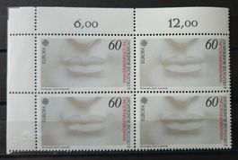 Deutschland-Mi 1278 Viererblock ** (6)