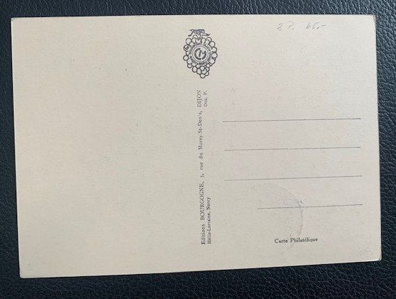 Tutti i francobolli: Carte Maximum Le Ski Slalom Chamonix 27.01.1962 – Usato da St-Prex venduto da Epicard 1