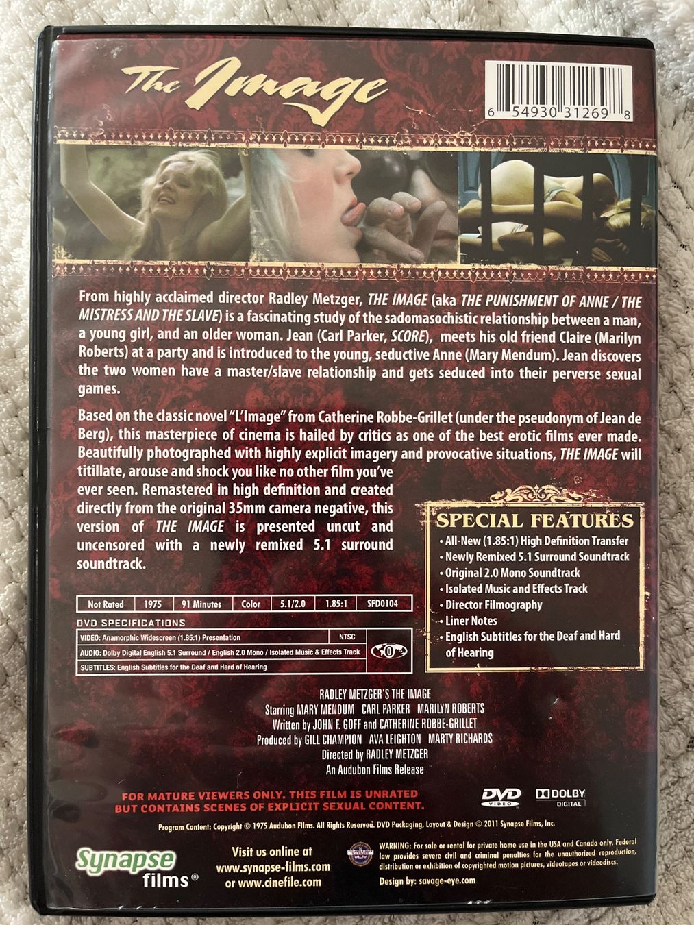 Tutti i DVDs: The Image – Usato da Basel venduto da patku79 1