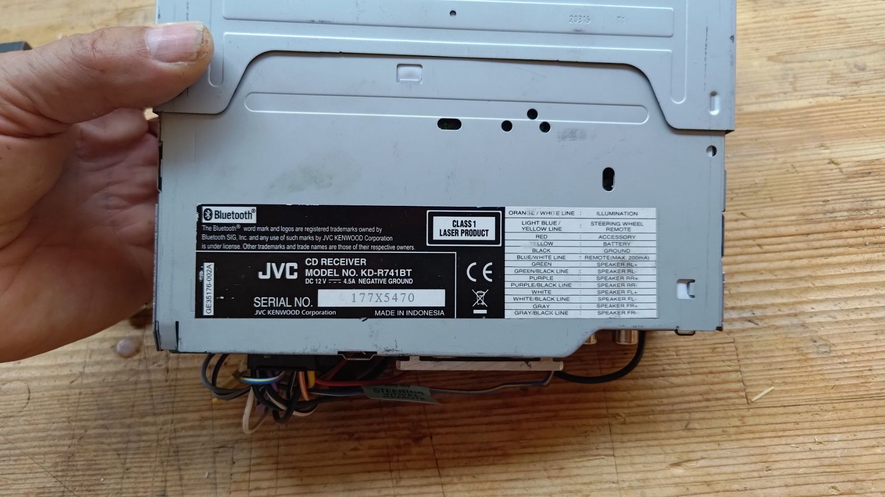 JVC Radios: Autoradio JVC KD-R741BT – Gebraucht aus Gerzensee von cobo02 3