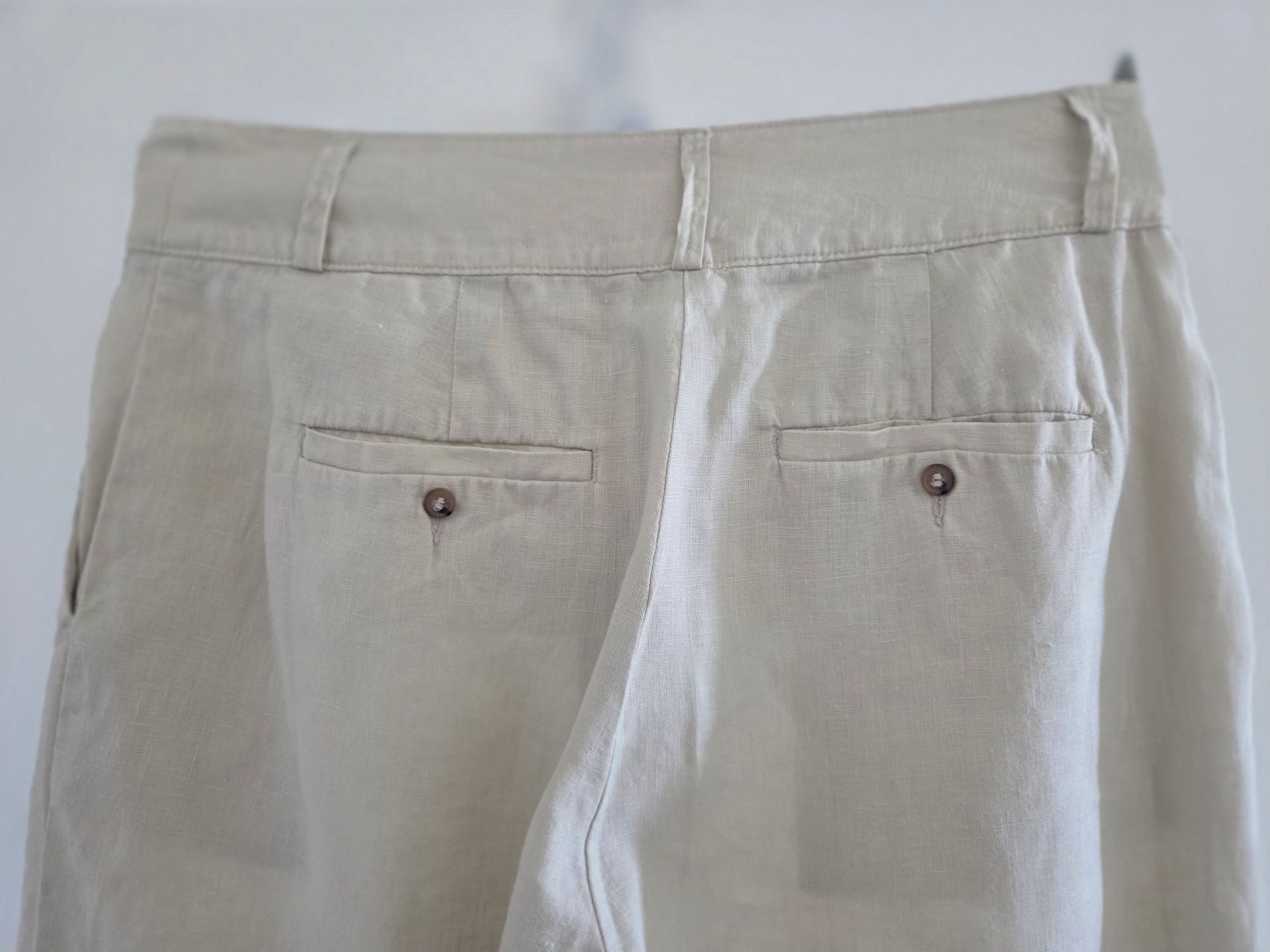 Benetton Pantaloni: Leinenhose von BENETON – Usato da Oberrieden venduto da Smart570 3