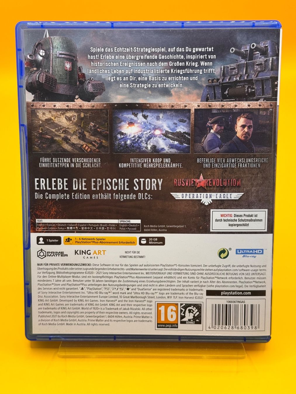 Sony Spiele: Iron Harvest PS5 – Gebraucht aus Oberwil b. Zug von silver2024 1