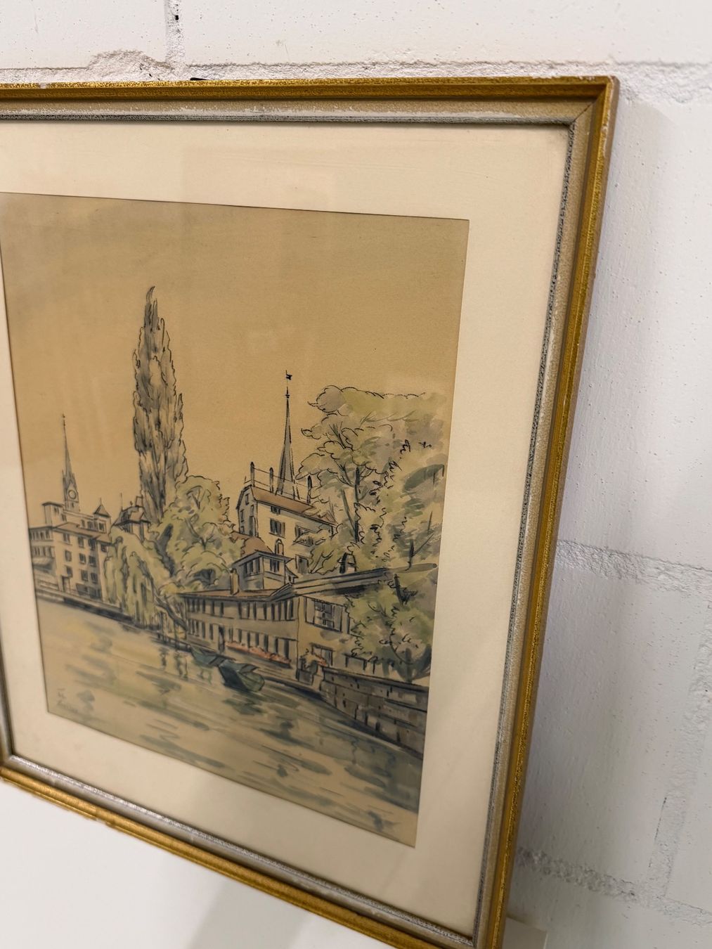 Gemälde: Sailer 1946 Original Gemälde – Gebraucht aus Basel von PAUL_ART 4
