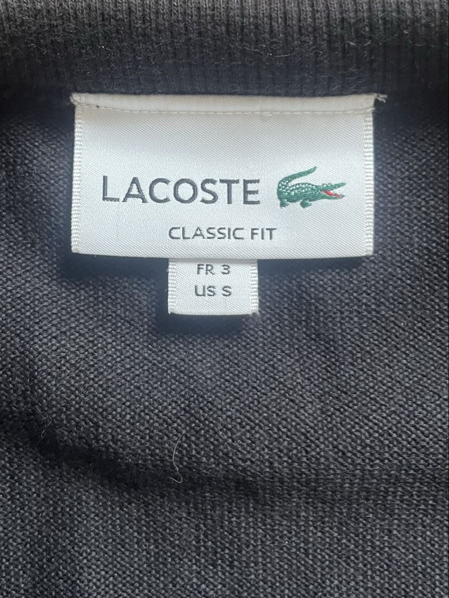 Lacoste Pulls & Sweat-shirts: LACOSTE pull à manches longues taille S noir bon état – Neuf (Voir description) à Baulmes par resel_.tm 3