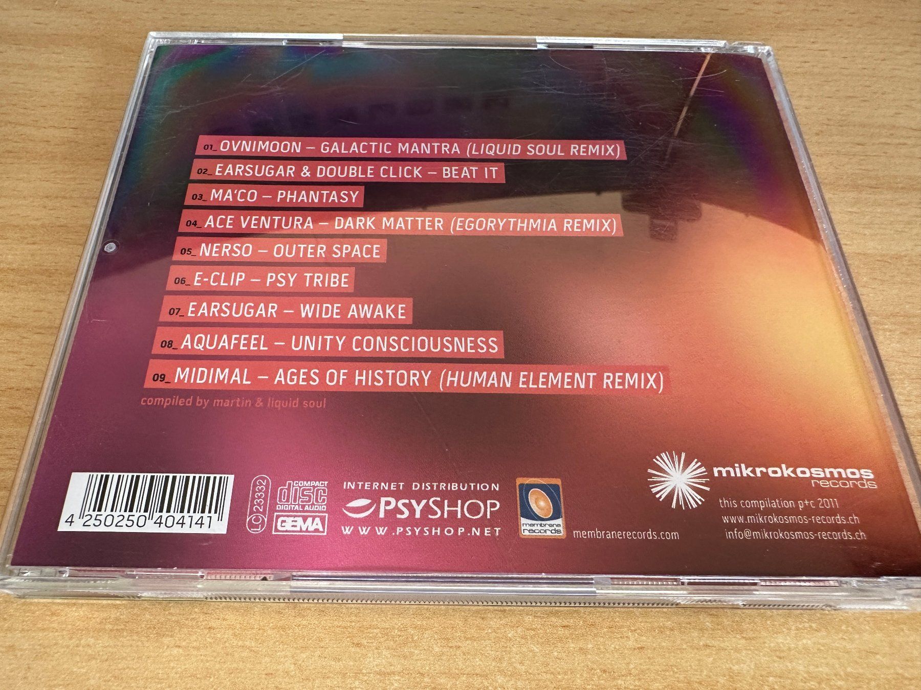 CD: Martin & Liquid Soul – Extrasensory Perception 3 – Usato da Rikon im Tösstal venduto da Alpenmutz 1