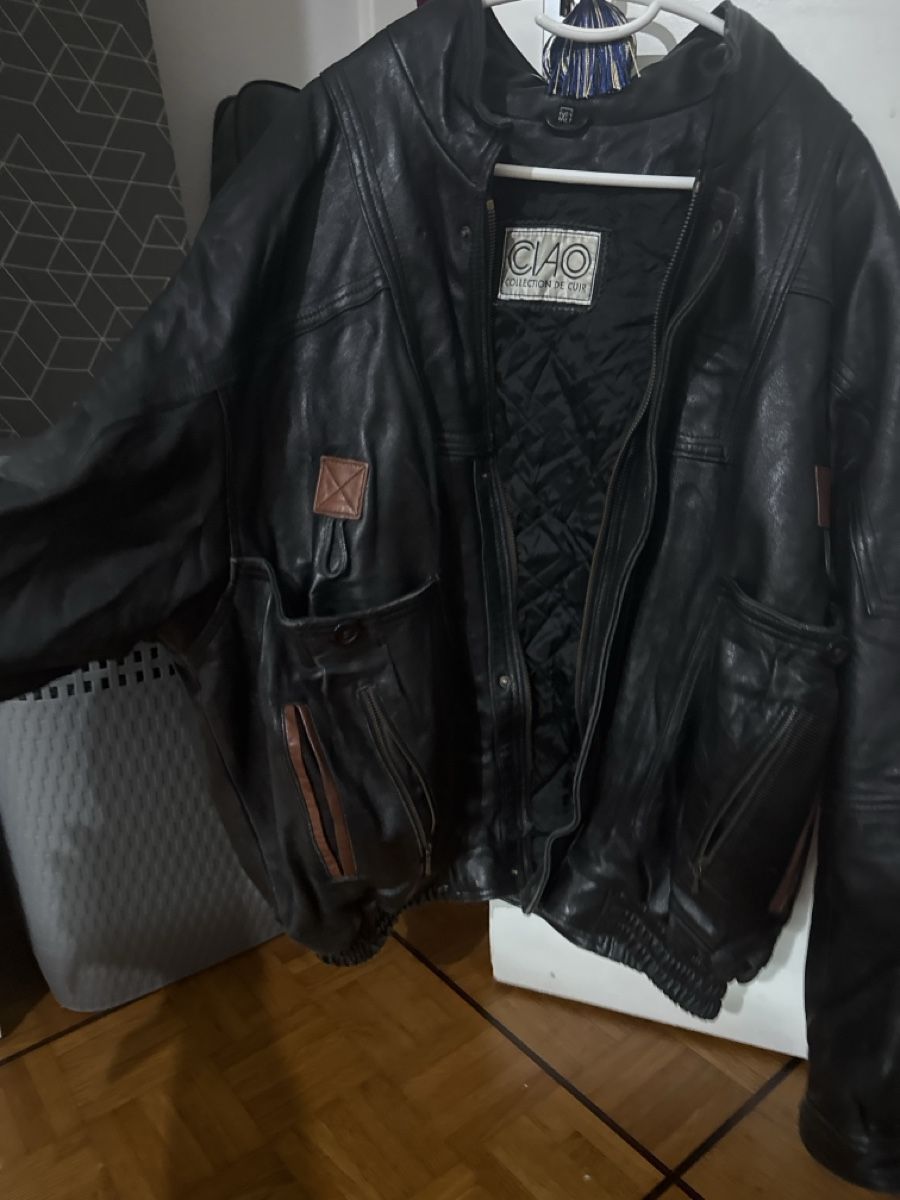 Jacken: Veste en cuir  – Gebraucht aus Cartigny von Kelly.11 3