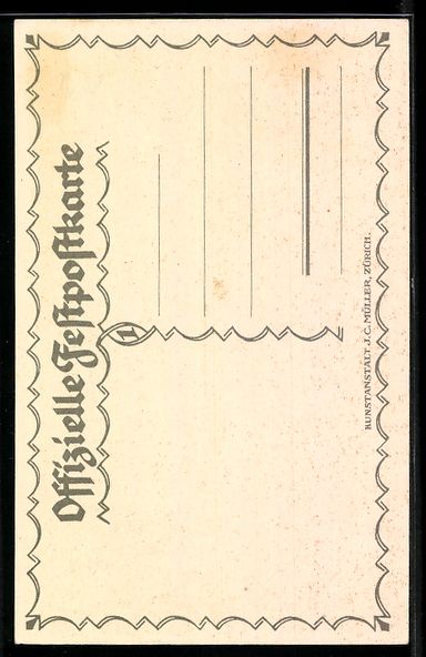 Cartoline postali: Aarau, Eigenössisches Schützenfest 18. – Usato da Berlin venduto da bartko-reher 1