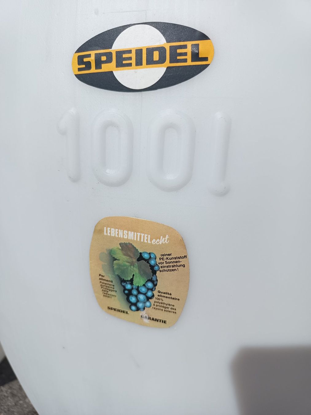 Accessori: Speidel Getränkefass Mostfass 100l – Nuovo (secondo la descrizione) da Oberegg venduto da 19franzi94 6