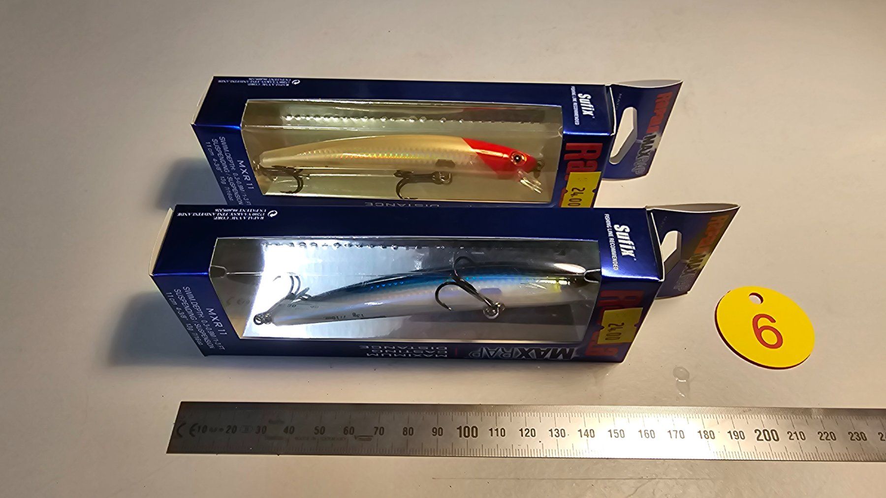 Rapala Esche: 2 Rapala Maxrap Köder, neu & OVP, Top Zustand, Max Casting – Nuovo e nell'imballaggio originale da Abtwil SG venduto da Fischerei_Artikel