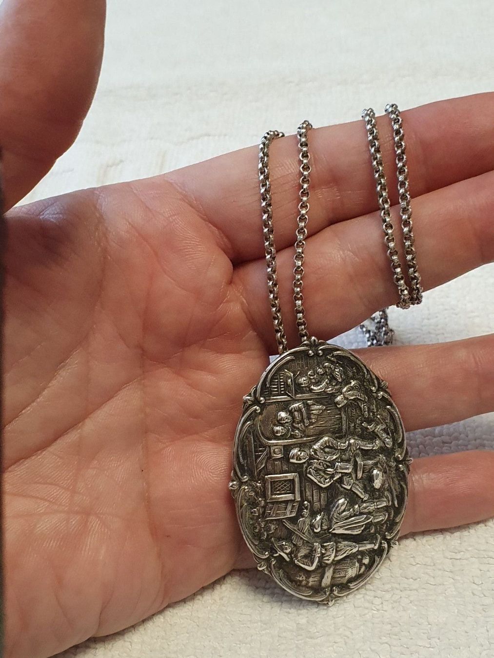 Spille & Fermagli: Historismus 800er Silber XL Brosche auch als – Usato da Wohlen AG venduto da palmsprings 8