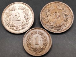 1937 1 Rp. /  1931 / 1941 - 2 Rp.