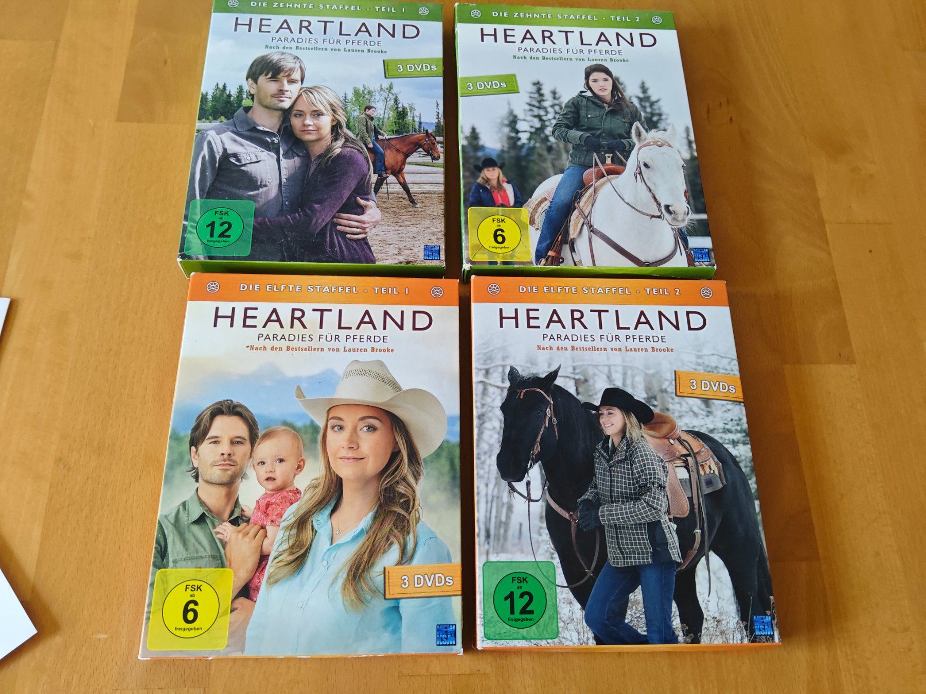 Tutti i DVDs: Heartland Staffel 10 & 11 – Usato da Staad SG venduto da Hope80