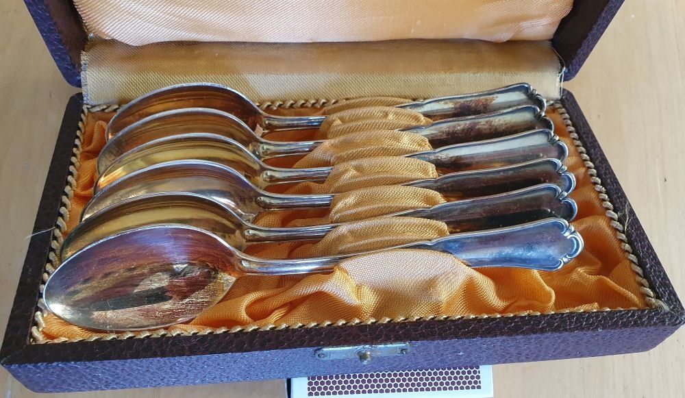 Löffel: Schönes Set mit 6 Silberlöffeln – Neu (gemäss Beschreibung) aus Steffisburg von chloeisli 2