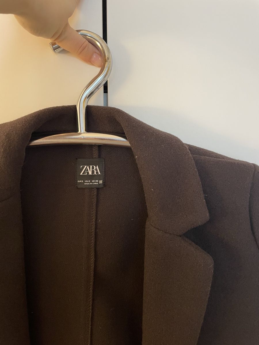 Zara Cappotti: Dunkelbrauner Zara Mantel, Gr. S – Nuovo (secondo la descrizione) da Muntelier venduto da nol_ywk9