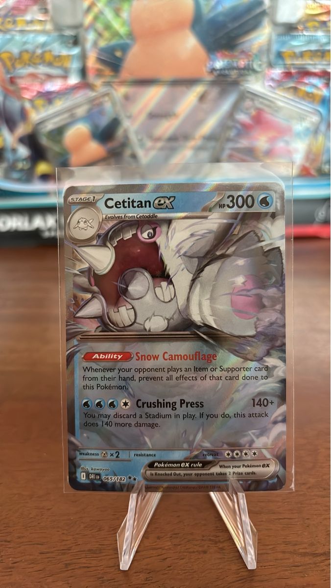Pokémon Carte collezionabili: Pokemon Karte Cetitan ex – Usato da Dietikon venduto da PokemonSwissSpotify