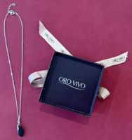 ORO VIVO Halskette Mini Pendant Black Onyx