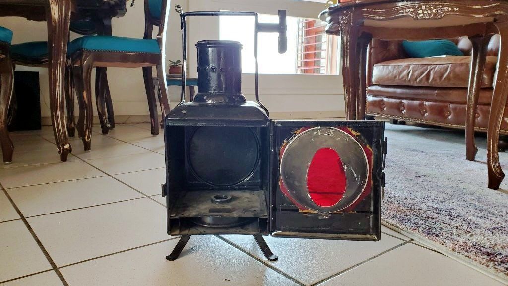 SBB/CFF/FFS Lampade: Antike Weichenlampe – Usato da Courtaman venduto da Silb 1