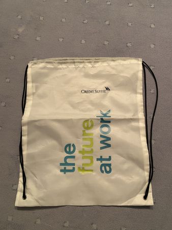 CREDIT SUISSE Rucksack weiss